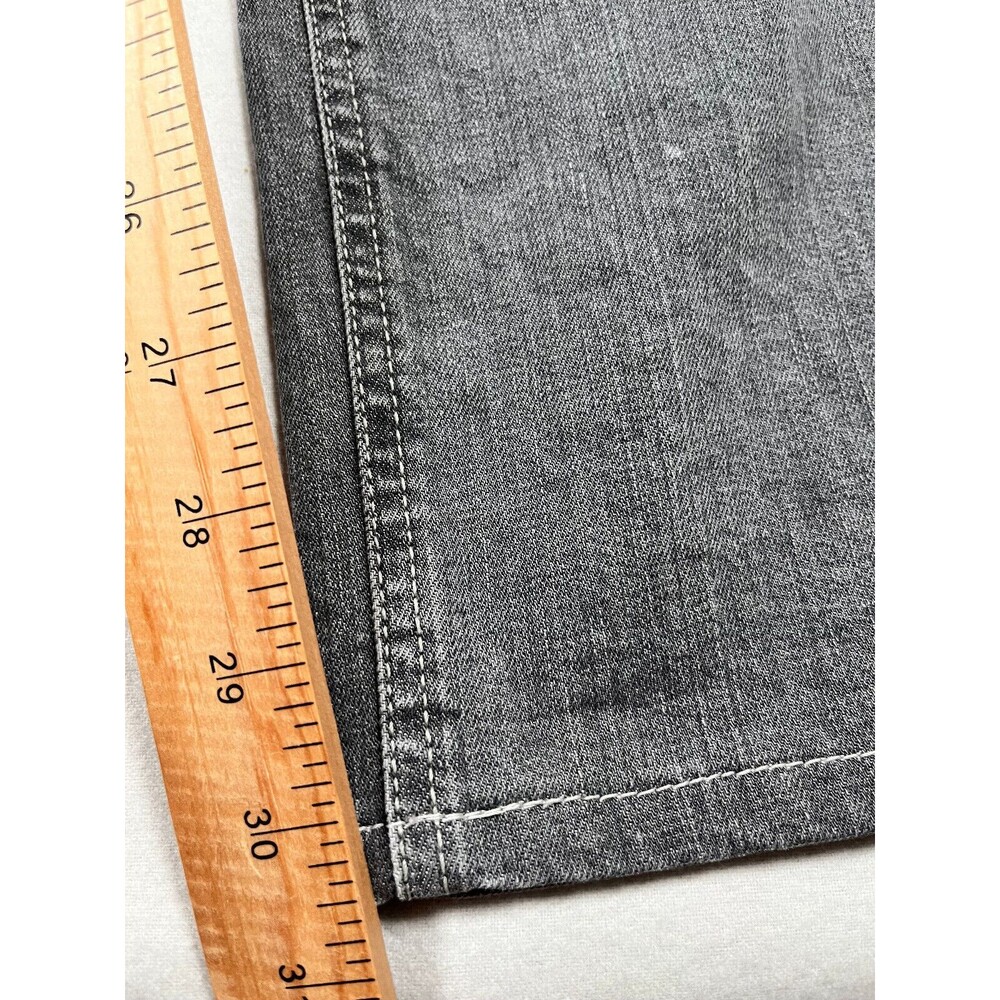 Hiltl Dude Men's 33/34 Gray Contemporary Fit Casual Denim Jeans - Picture 5 of 7
